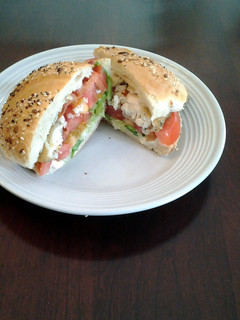 A picture of Tilapia fillet BLT.