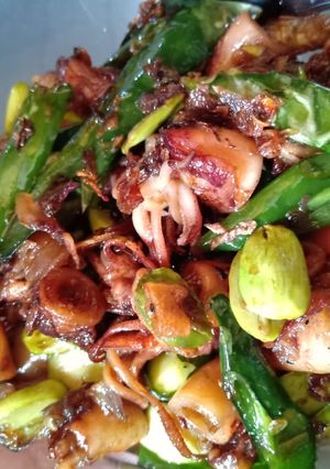 Foto resep Tumis cumi asin