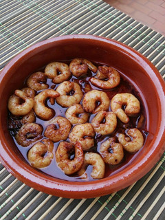 Una foto de Gambas a la malagueña
