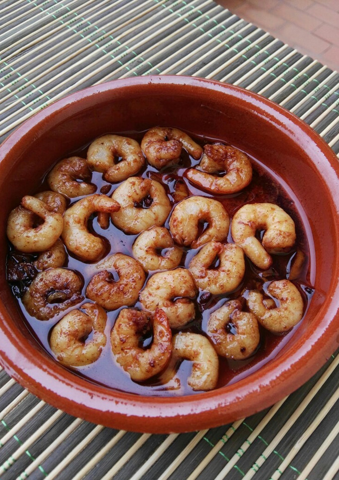 Una foto de Gambas a la malagueña