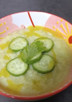Una foto de Gazpacho Verde con Manzana 🍏