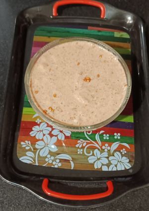 A picture of Garden cress seeds smoothie.