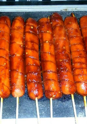 Foto resep Sosis Bakar Pedas endeeeuussss