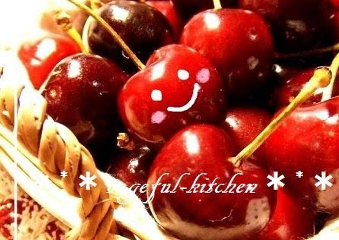 Steps to Prepare Ultimate How To Pit Sweet Cherries