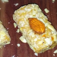A picture of Almond burfi.