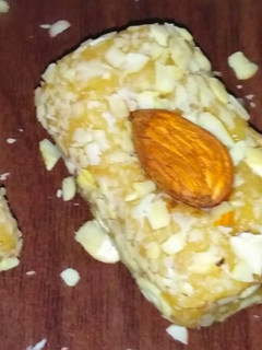 A picture of Almond burfi.
