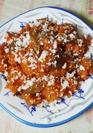 A picture of Carrot Halwa.