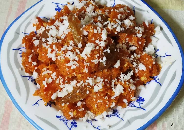 Recipe of Any-night-of-the-week Carrot Halwa