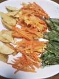 Three Kinds of Vegetable Tempura