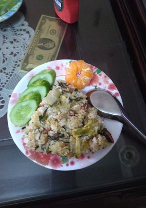 Hình của món Cơm rang thập cẩm.