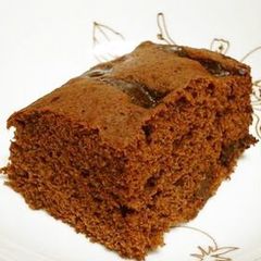 A picture of Rich Chocolate Steamed Cake (made with a silicone steamer).