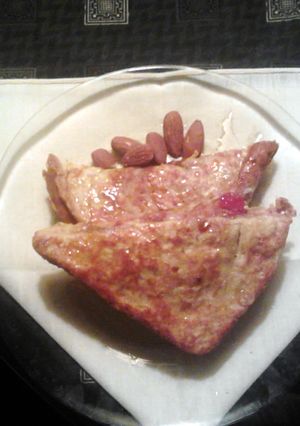 A picture of AM grilled cheese.