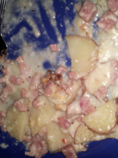 A picture of Cheesy Ham and Potatoes.
