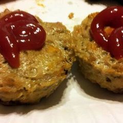 A picture of Ina's Mini Meatloaf.