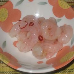 A picture of Salt-Cured Sweet Shrimp.