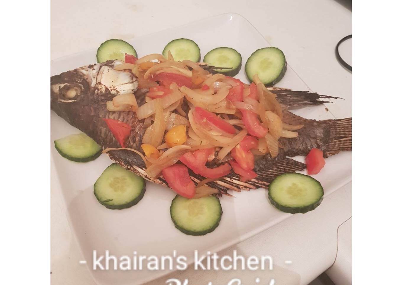 Grilled tilapia