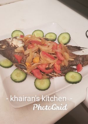 A picture of Grilled tilapia.