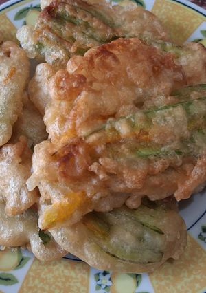 Foto di Fiori di Zucca Fritti