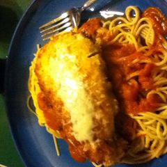 Chicken Parmesan A picture of Chicken Parmesan.