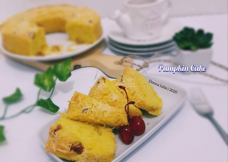 Bagaimana meracik Pumpkin Cake, Sempurna