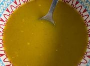 Una foto de crema de verduras adelgazar