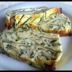 A picture of AMIEs BAKED Zucchini.