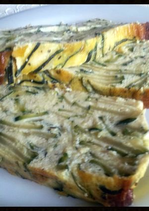 A picture of AMIEs BAKED Zucchini.