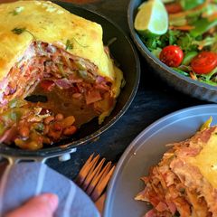 A picture of Enchilada Pie - my oh my!.