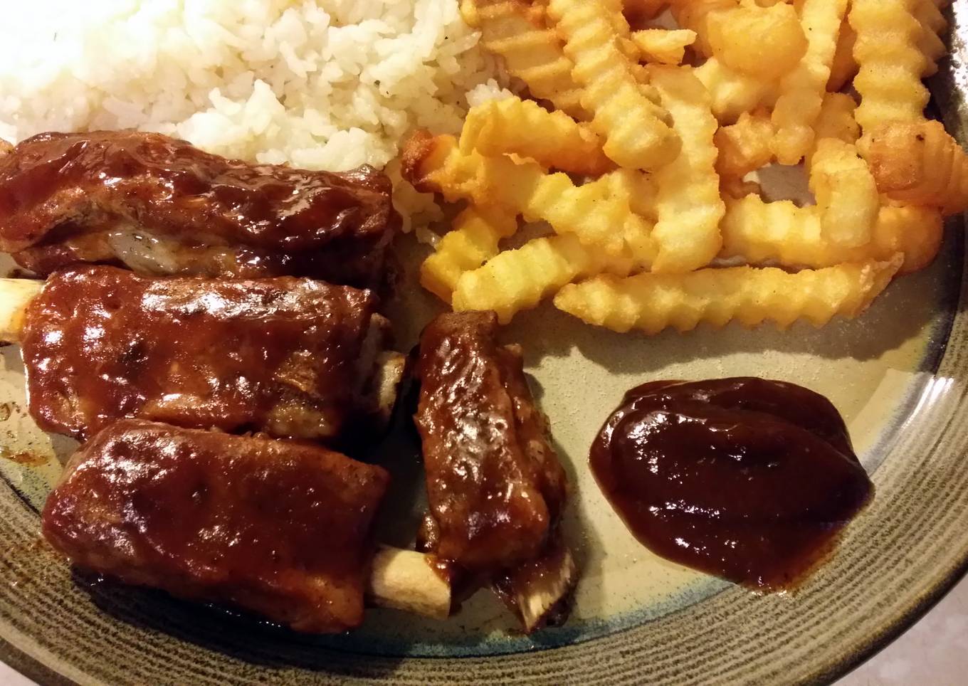 Recipe of Super Quick Homemade Baked BBQ Spare Ribs