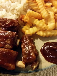 A picture of Baked BBQ Spare Ribs.
