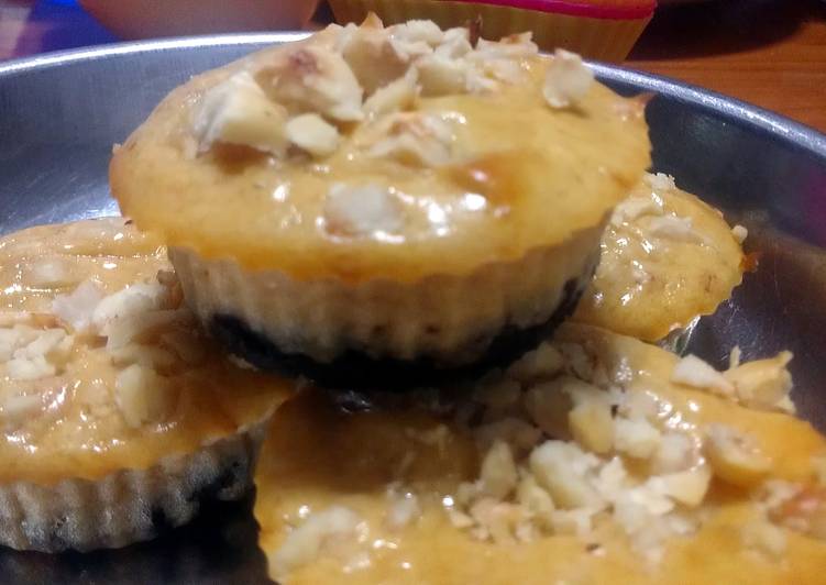 Steps to Prepare Favorite mini peanut butter cheesecake