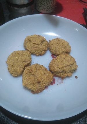 Una foto de Galletitas de polenta y salvado