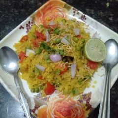 कांदा पोहा (स्ट्रीट स्टाइल) (Kanda poha recipe in hindi) A picture of कांदा पोहा (स्ट्रीट स्टाइल) (Kanda poha recipe in hindi).
