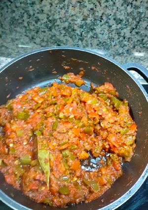 Una foto de Sofrito de verduras