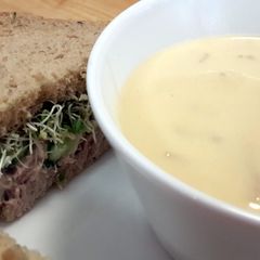 A picture of Tea-time Tuna "Sandies".