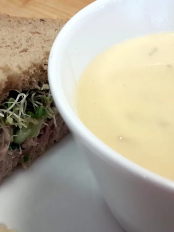 Easy Ways Make Recipes Tea-time Tuna "Sandies" the Delicious Perfect.