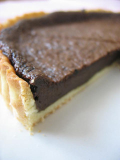 A picture of Butter-free Chocolate Tart.