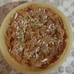 A picture of Moong dal halwa.