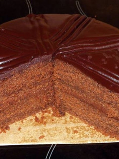 A picture of Chocolate & Almond Cake.