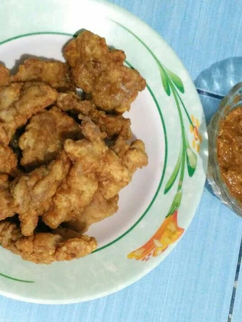 Langkah Gampang Membuat Resep Ayam crispy&amp;Sambal terasi bunda Rey 👦 yang Bikin Ngiler Anti Ribet, Bikin Ngiler