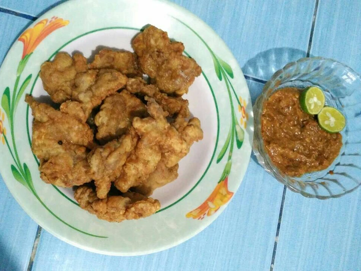 Langkah Gampang Membuat Resep Ayam crispy&amp;amp;Sambal terasi bunda Rey 👦 yang Bikin Ngiler Anti Ribet, Bikin Ngiler
