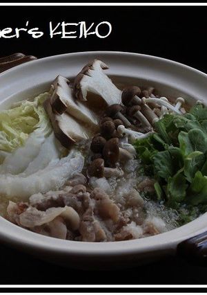 A picture of [Farmer’s Recipe] Mizore (Grated Daikon) Hot Pot with Pork.