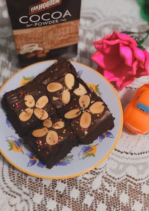 Foto resep Chewy brownies shiny crust