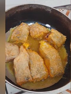 عکسی از دستور قلیه ماهی خوشمزه