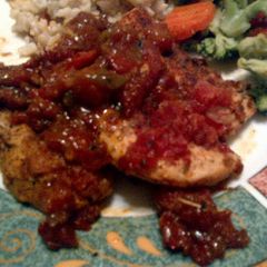A picture of Rotel Chicken.