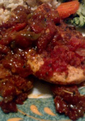 A picture of Rotel Chicken.