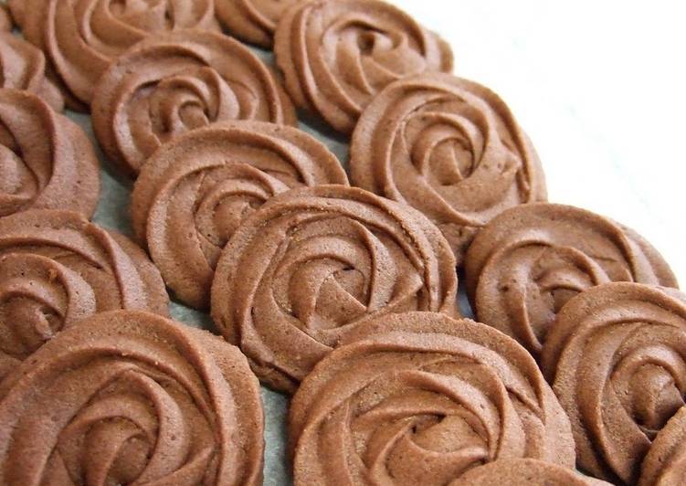 Simple Way to Prepare Quick Simple Valentine&#39;s Rose Cookies