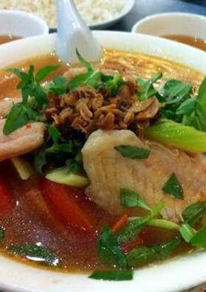 A picture of canh chua ca.