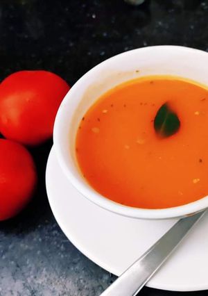 A picture of #Tomato soup.