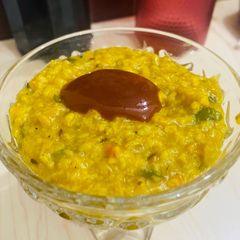 A picture of Masala oats.